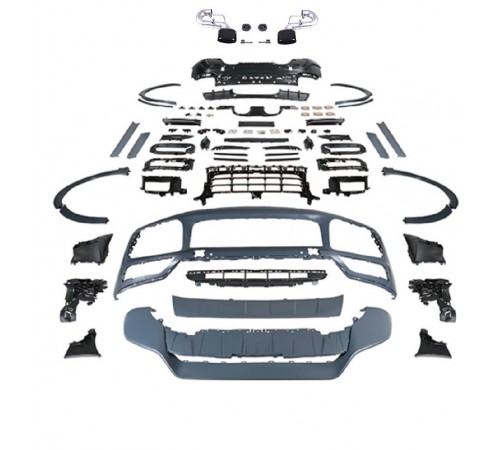 PORSCHE CAYENNE COUPE 9Y 2018-2023 TURBO GT apdailos komplektas